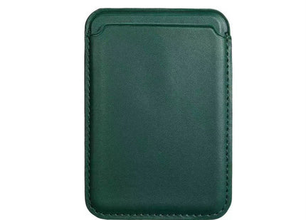 For Magsafe Magnetic Luxury Leather Card Holder Wallet Case For 14 Pro Max 13 12 Phone Bag Adsorption Accessories Cover