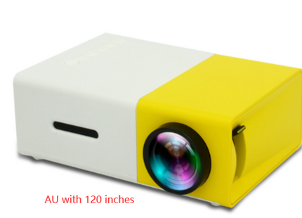 Portable Projector 3D Hd Led Home Theater Cinema HDMI-compatible Usb Audio Projector Yg300 Mini Projector