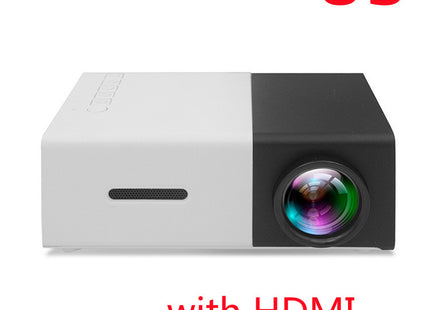 Portable Projector 3D Hd Led Home Theater Cinema HDMI-compatible Usb Audio Projector Yg300 Mini Projector