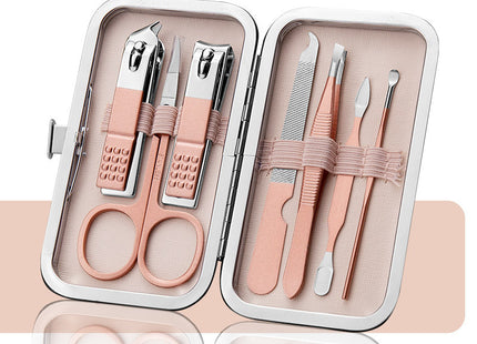 Professional Scissors Nail Clippers Set Ear Spoon Dead Skin Pliers Nail Cutting Pliers Pedicure Knife Nail Groove Trimmers