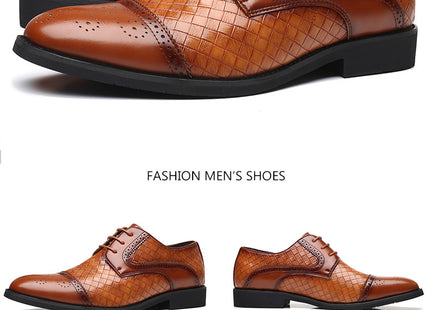 Men's Trendy Business Casual Leather Shoes