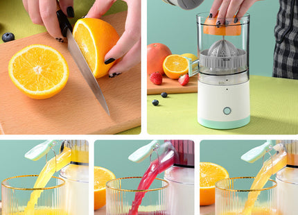 Portable USB Mini Electric Juicer Mixer Extractors Rechargeable Blender Fruit Fresh Juice Lemon Maker Cup Household Machine